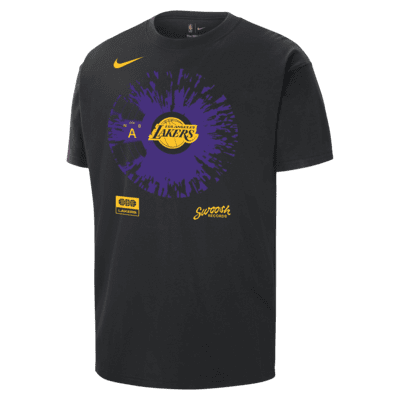 Los Angeles Lakers Max90 Men's Nike NBA T-Shirt. Nike ID